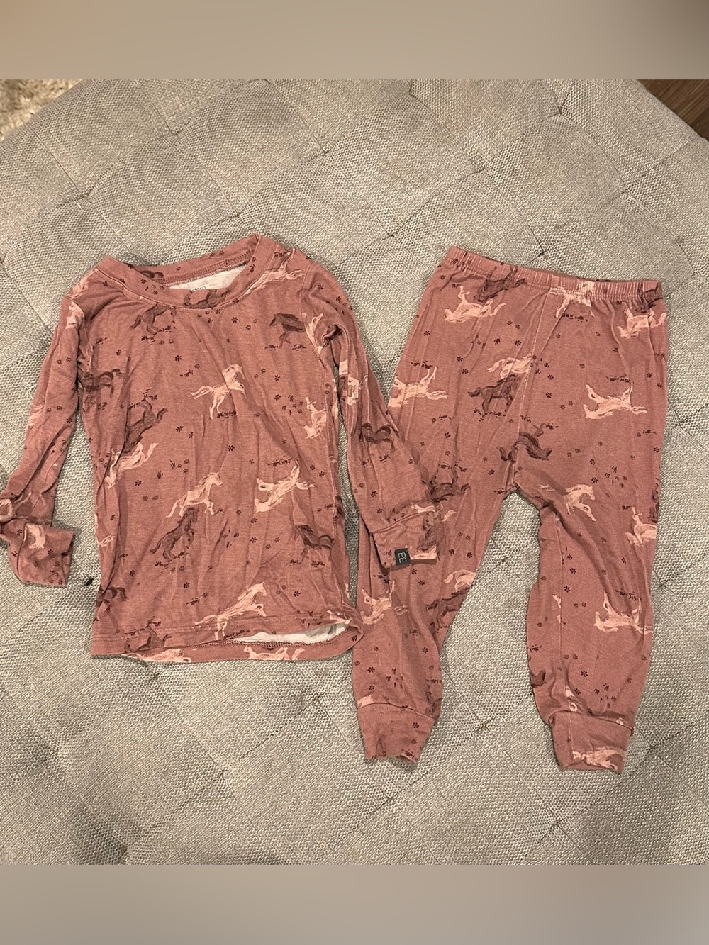 Modern Moments Horse Pajama Set